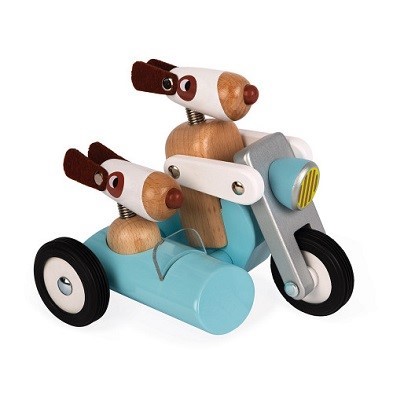 Janod spirit sidecar philip wooden toy