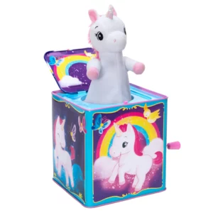 Schylling Unicorn jack in the box