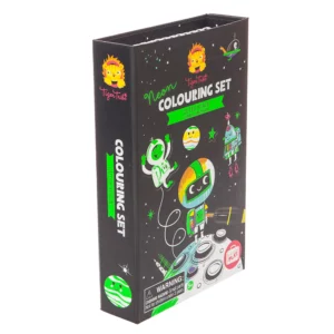 Neon Colouring Set – Outer Space