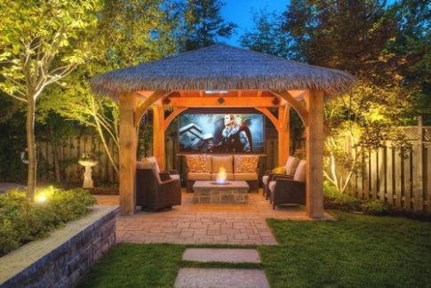 Featured Photo of Fire Pit Under Gazebo