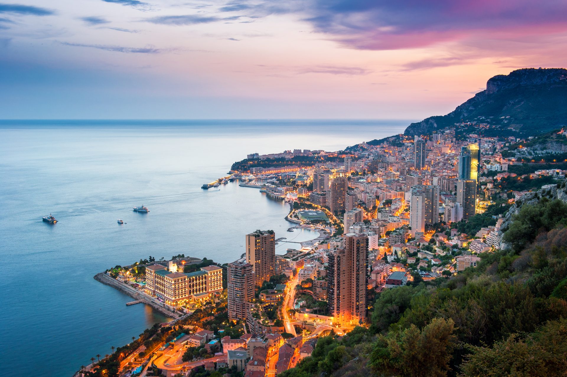 Monaco Coastline, French Riviera Sporting Events to attend via yacht charter or villa rental