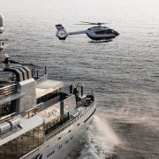 BOLD Superyacht Charter Explorer and Helicopter