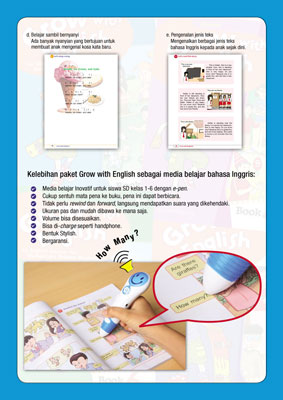 Paket grow with english with e pen2