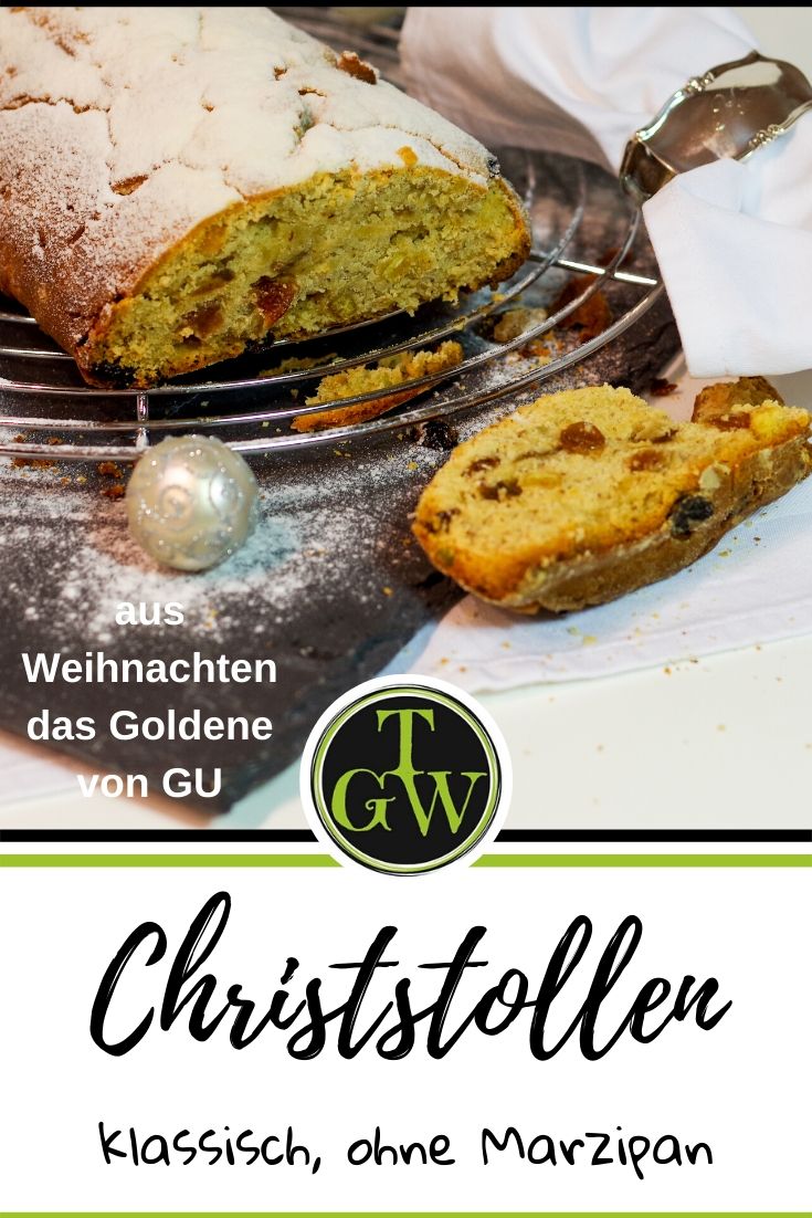 Christstollen - Pinterest - Foodblog Topfgartenwelt