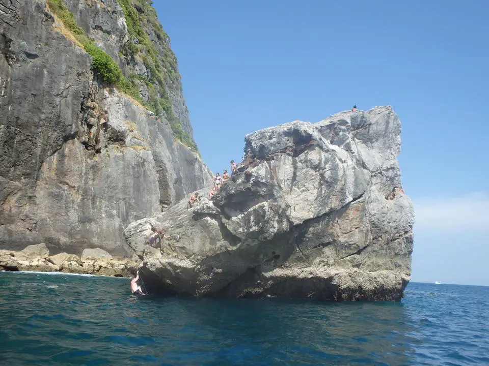 What To Do In Koh Phi Phi Cliff Jumping