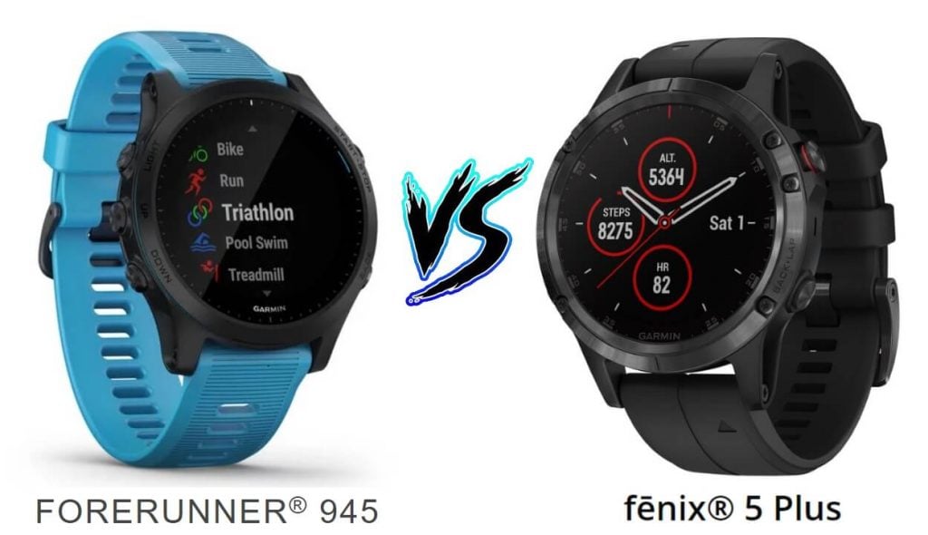 Forerunner 945 vs Fenix 5 Plus