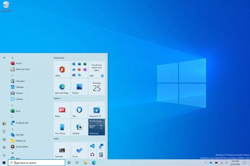 Yeni Windows 10 Genc Temasi