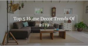home decor trends 2019