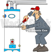 Hot Water Heaters Clipart By Djart Page 1 Of Royalty Free Stock