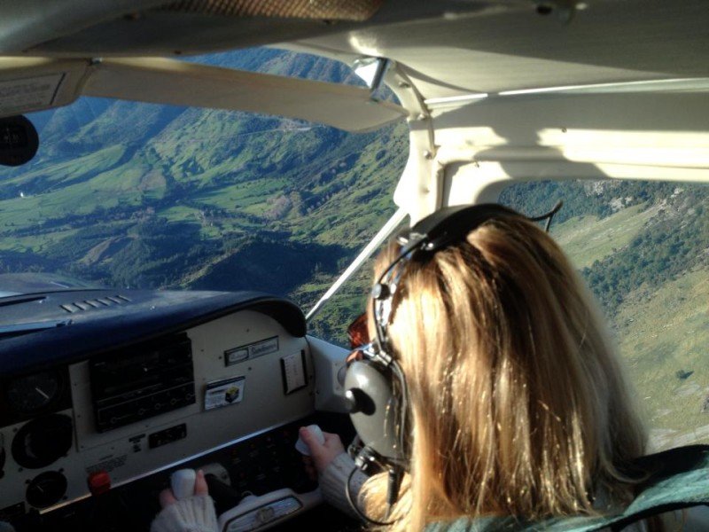 where to fly a plane in nelson