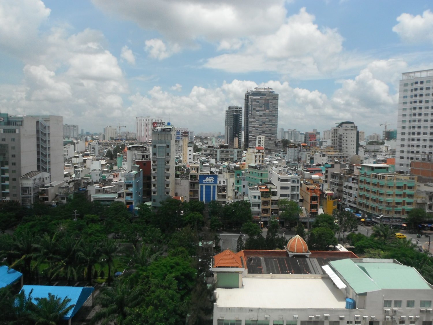 Vietnam city skyline