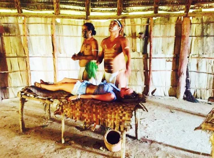 A Near-Naked ‘Healing’ At El Chorro De Maita, Cuba
