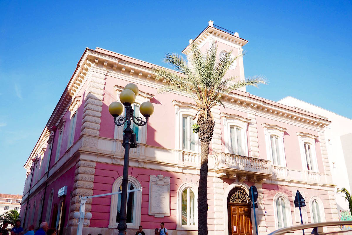 Margherita Di Savoia pink building