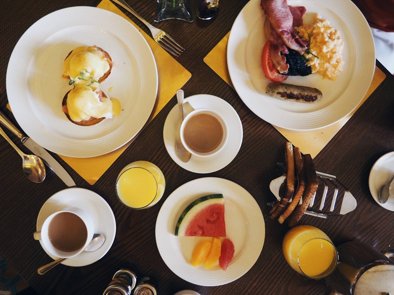 Wynyard Hall hotel review: breakfast