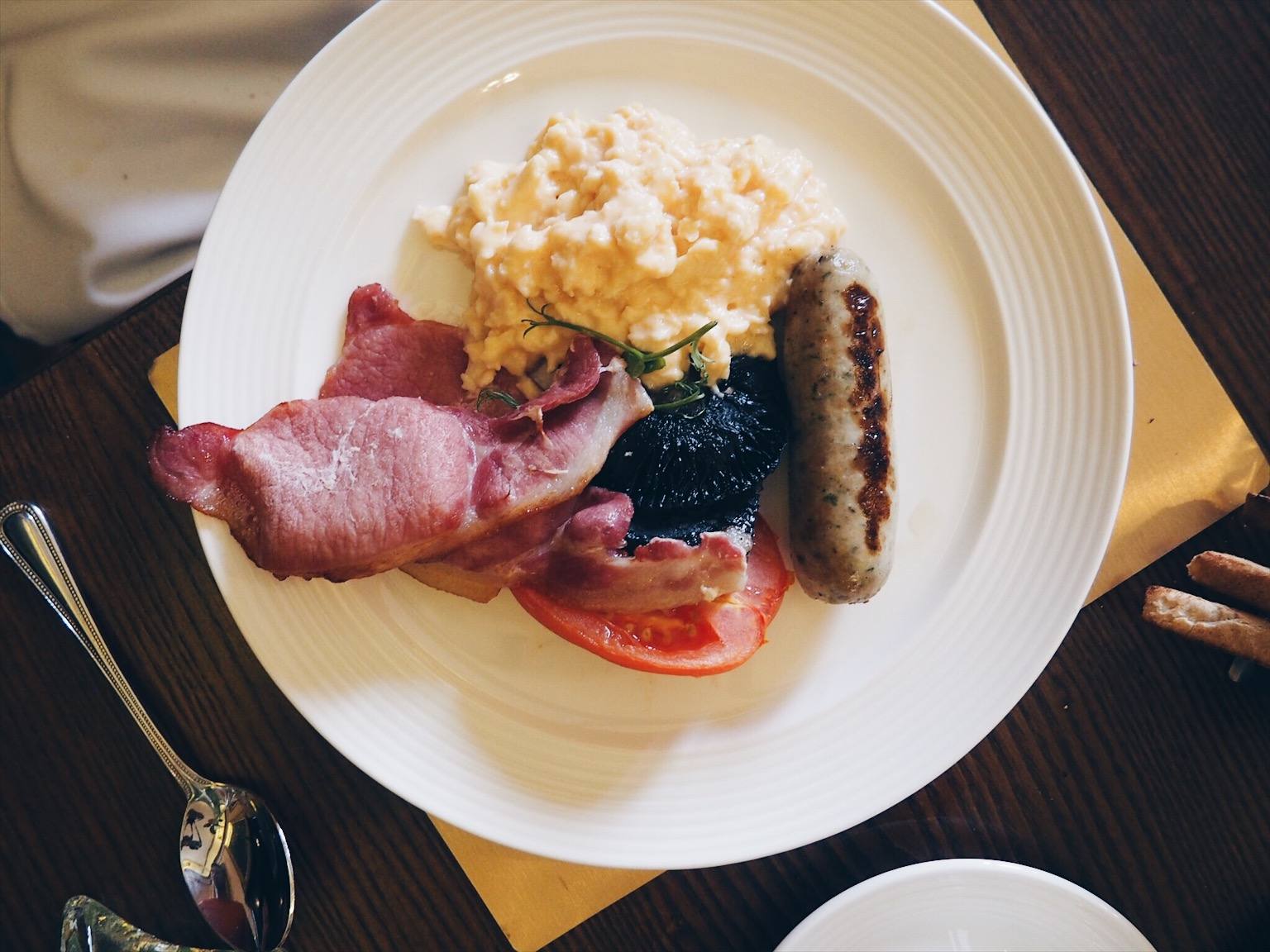Wynyard Hall hotel review: breakfast
