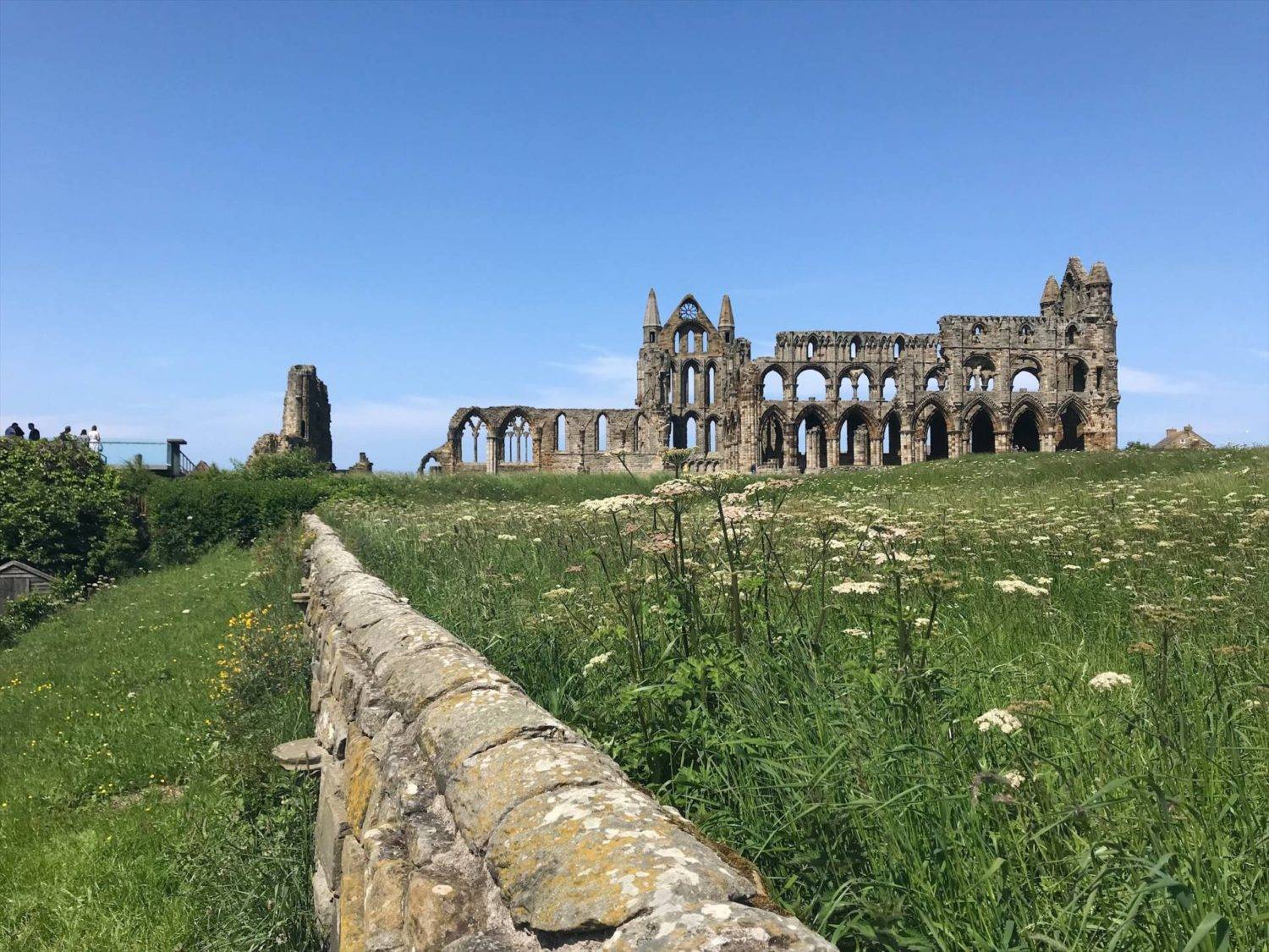 Whitby Abbey without paying