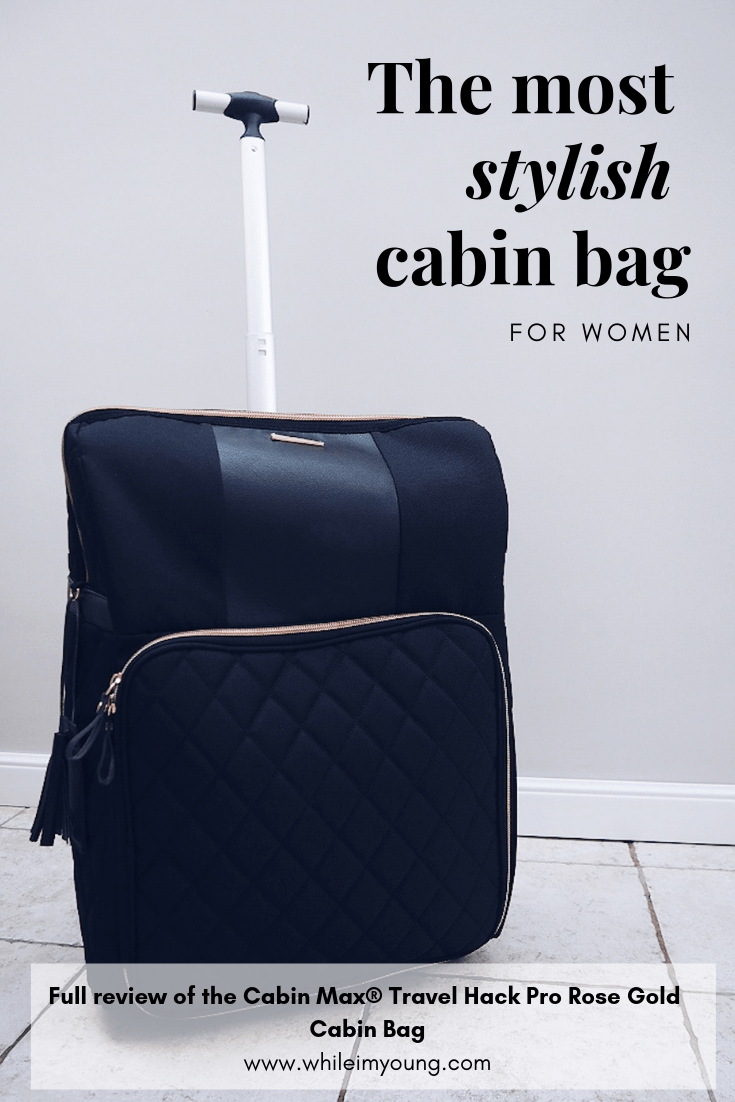 Travel Hack Pro Cabin Bag Review: The Best Stylish Women's Carry-On - While  I'm Young