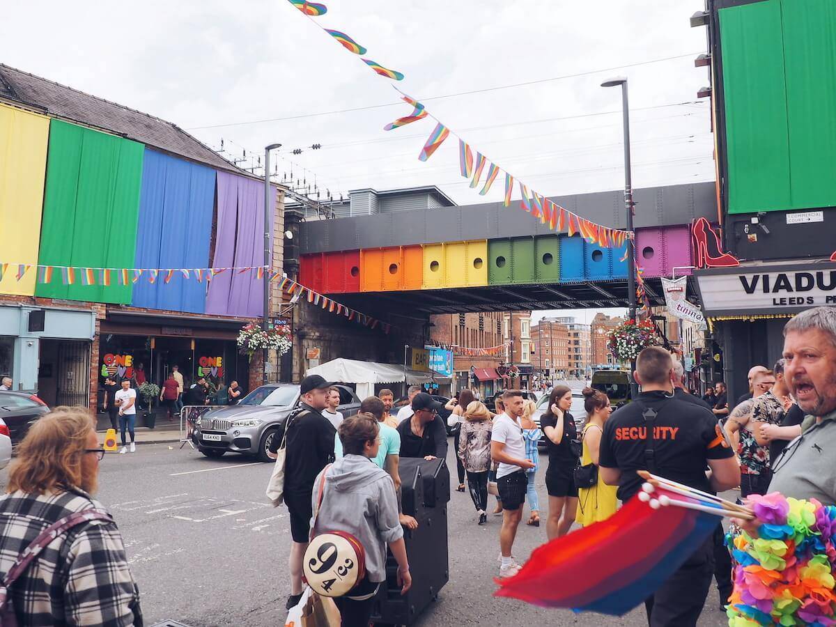 Leeds Pride and gay nightlife area