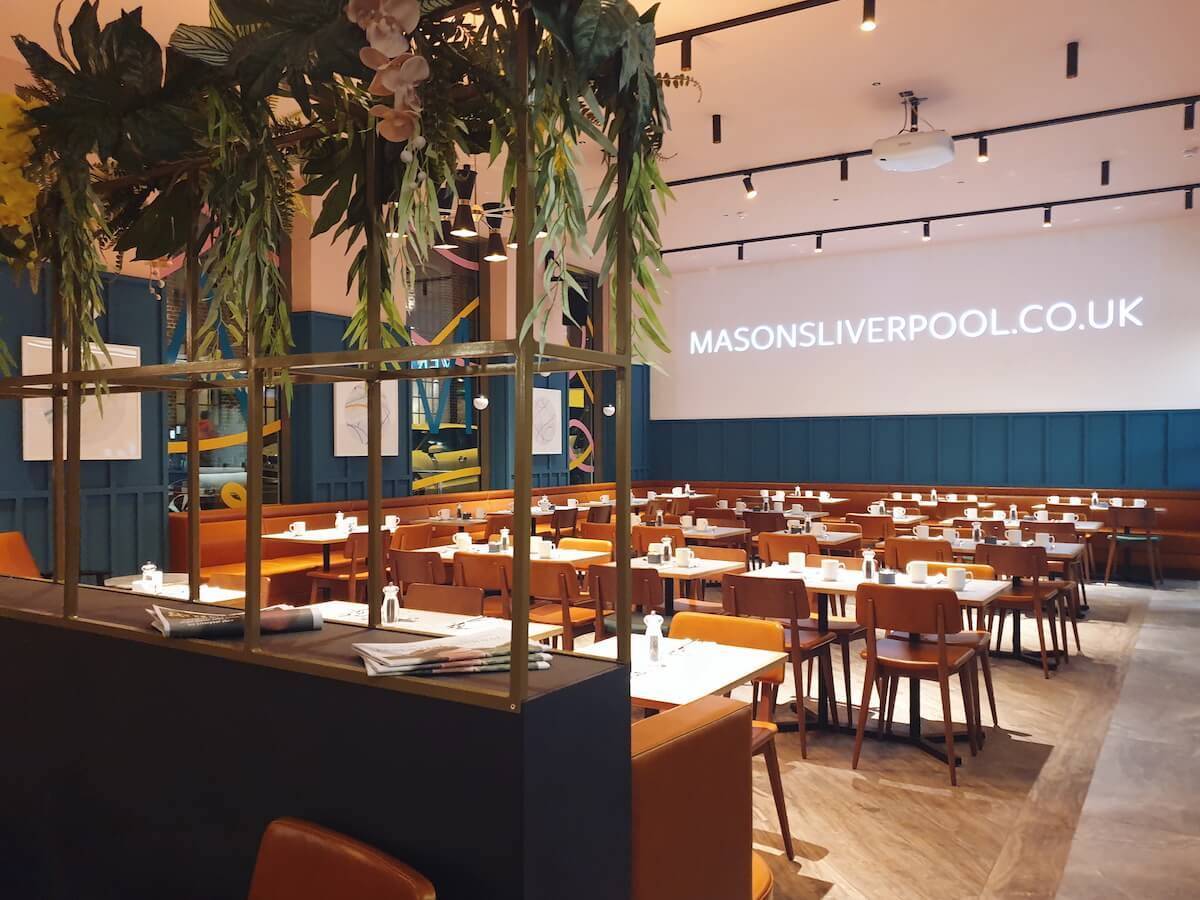 Where to eat dinner in Liverpool: Masons Restaurant