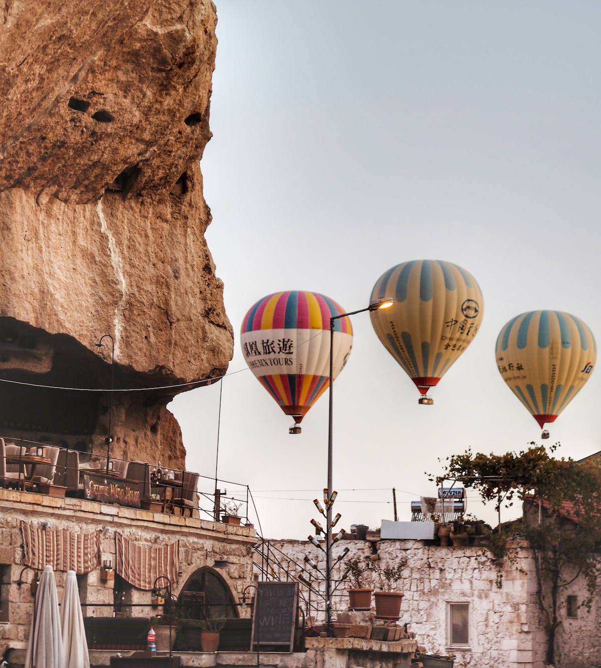 Sunrise hot air balloon flights in Cappadocia