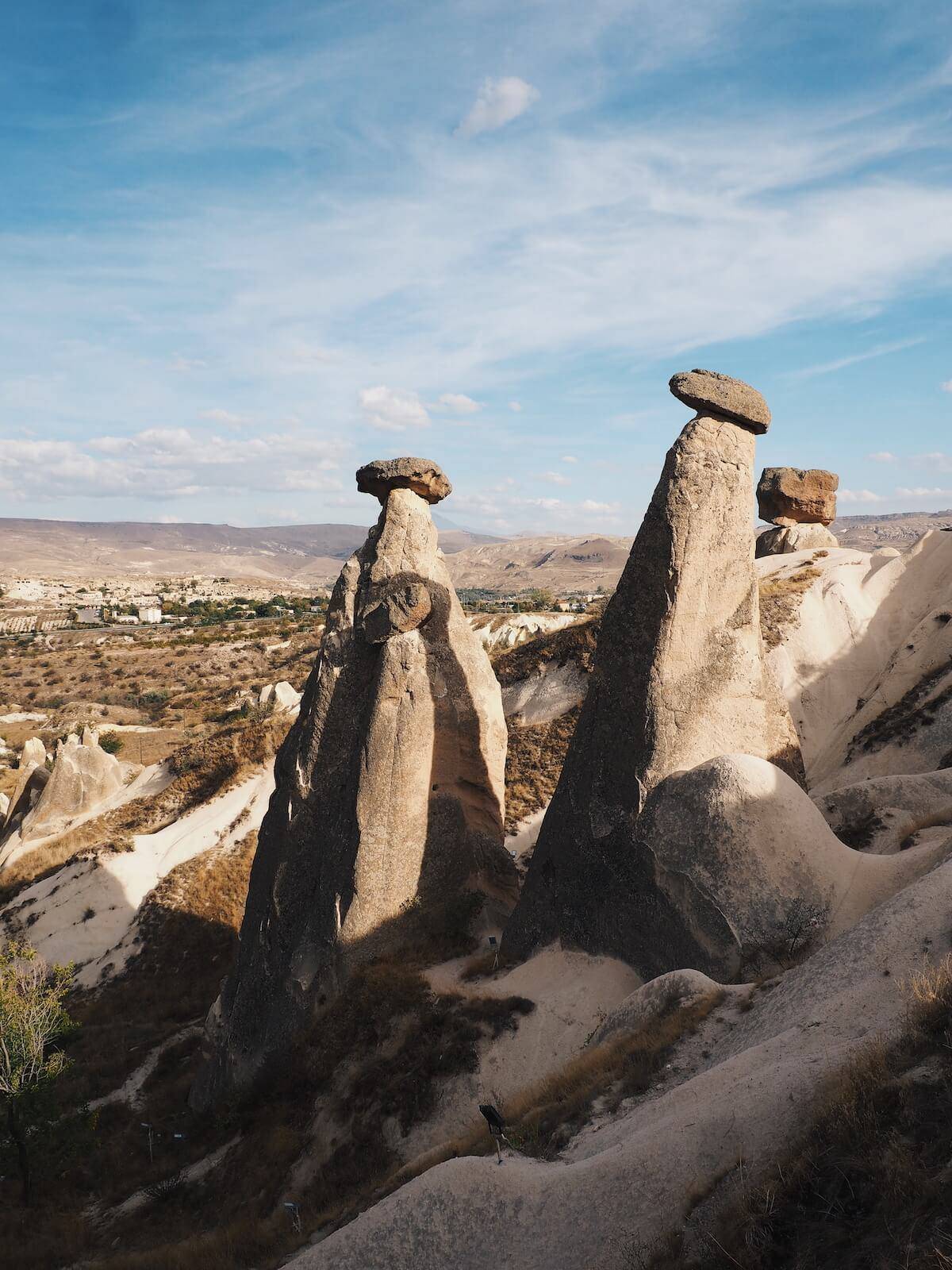 Fairy chimneys are one of the top sights in Cappadocia