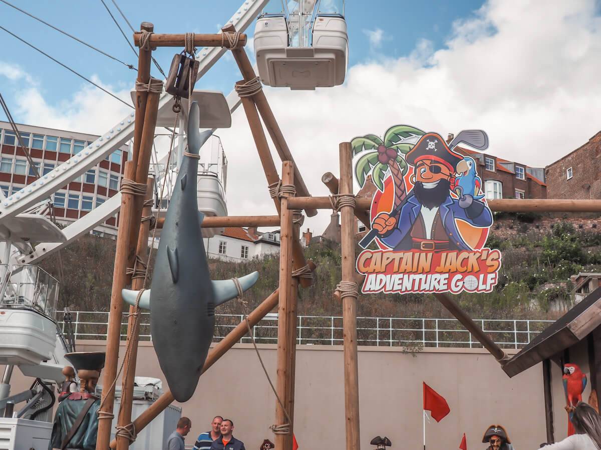 Captain Jack's Adventure Golf is a fun thing to do with kids in Scarborough