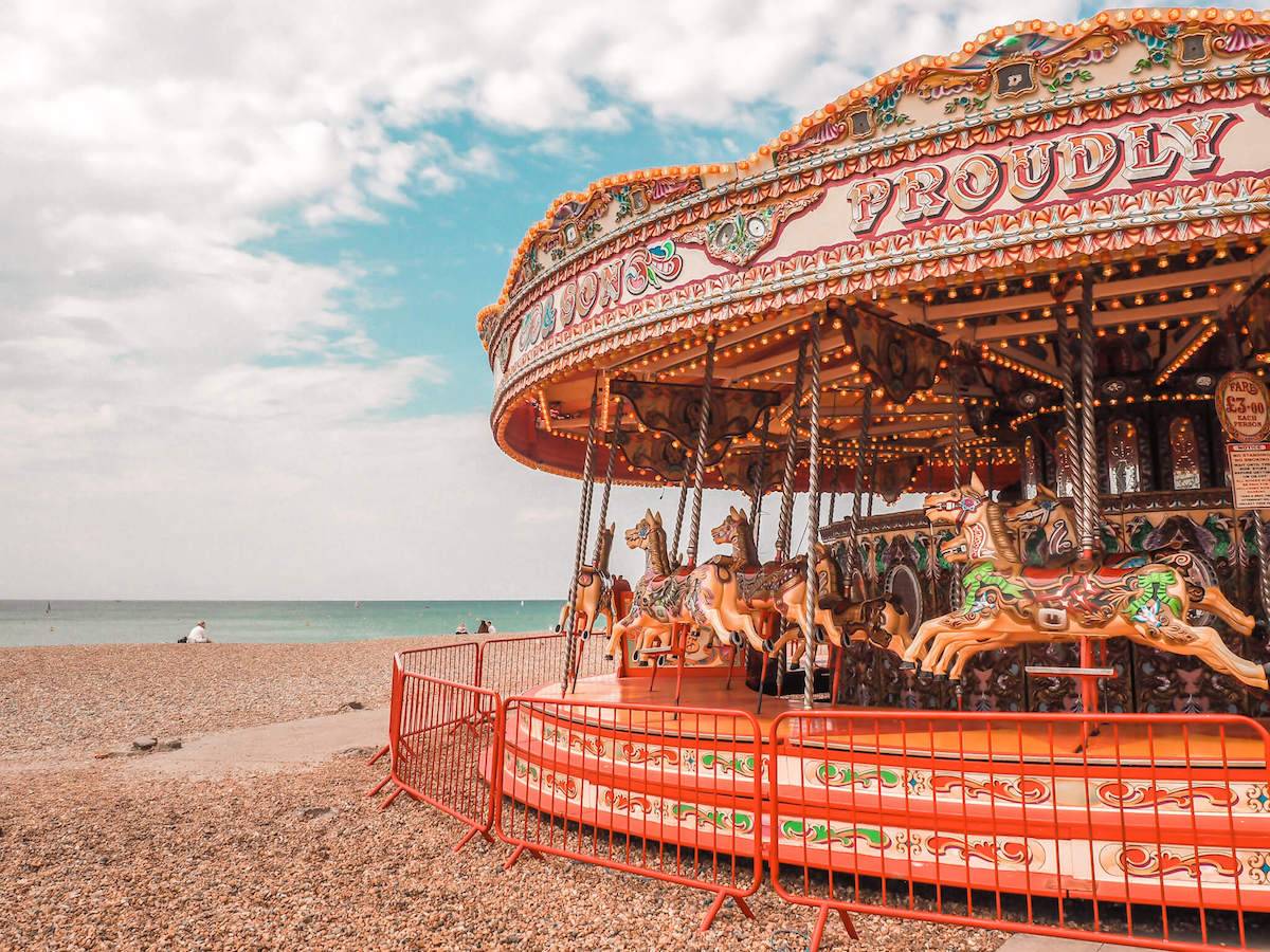 Brighton's promenade is one of its top attractions