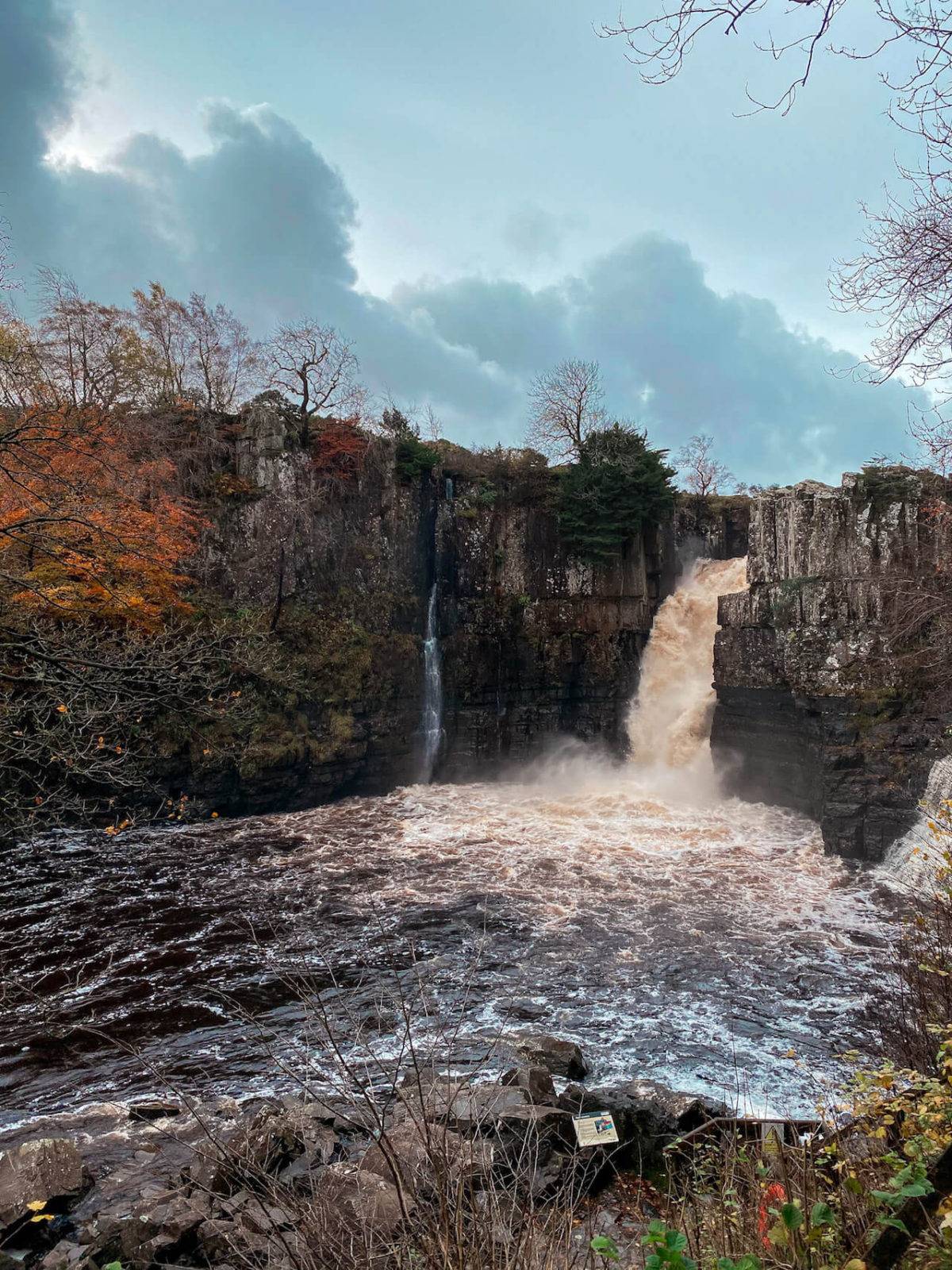 High Force waterfall in Durham