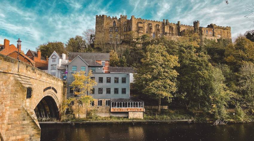 Walk along the river in Durham city centre