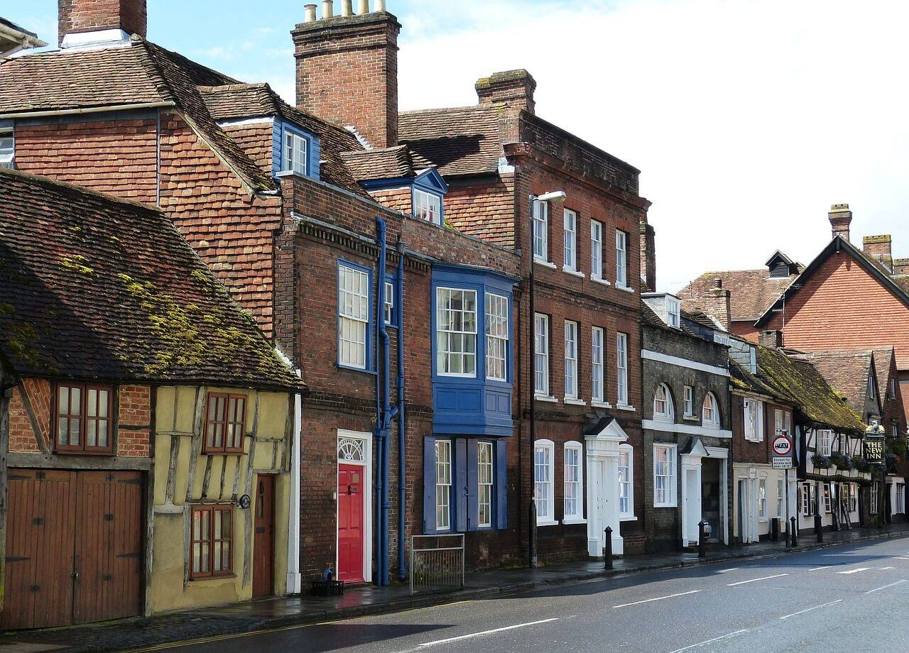 A street in Salisbury, UK