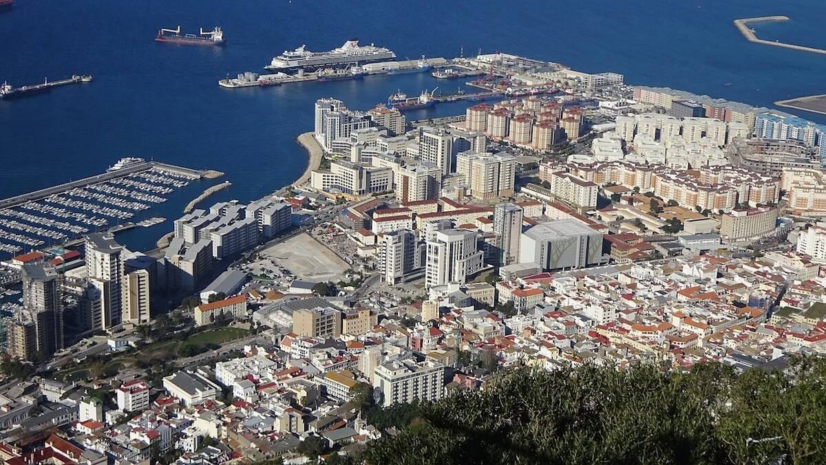 Gibraltar from above