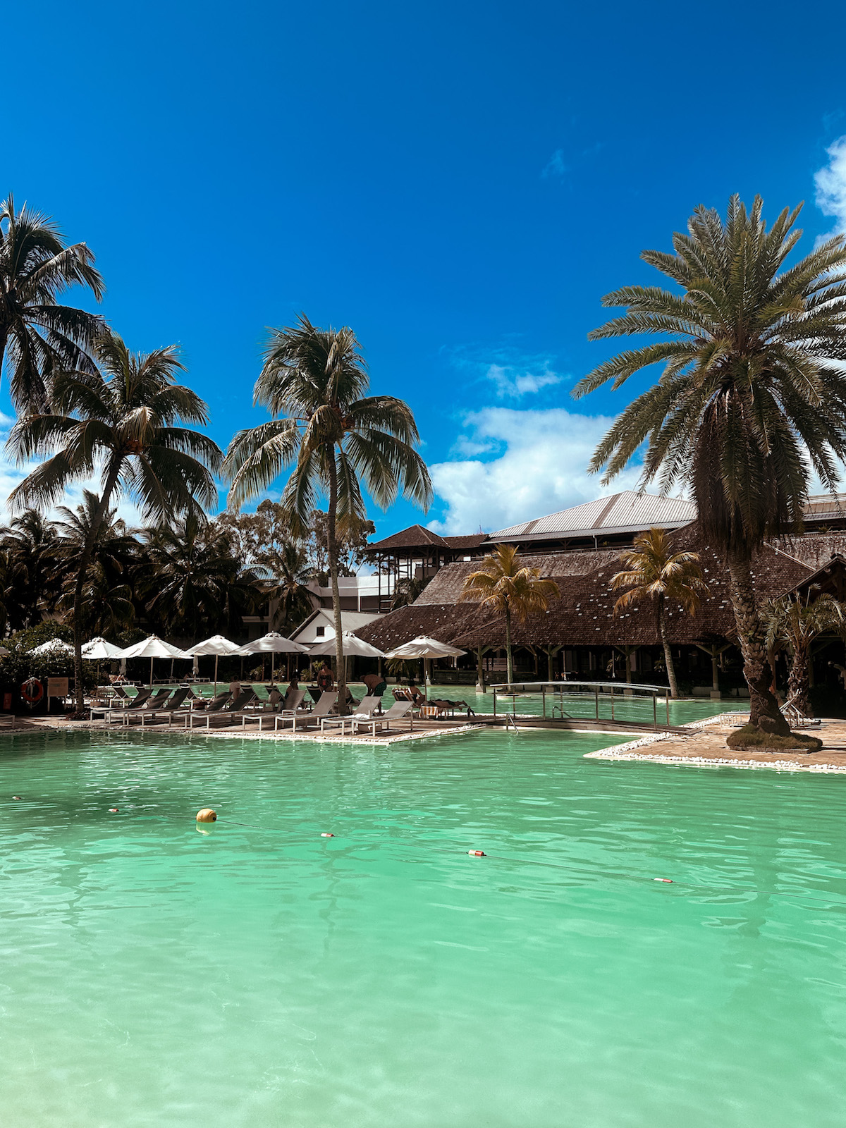Pool at The Ravenala Attitude Hotel in Mauritius