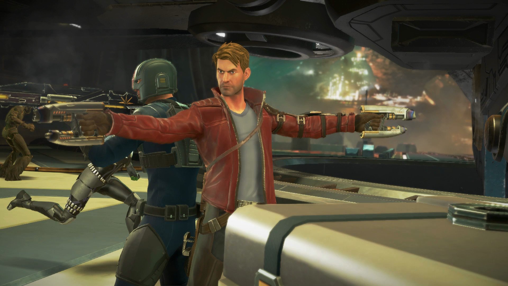 Marvel&#39;s Guardians of the Galaxy the Telltale Series Episode 1 Xbox One Star-Lord and Nova Corps
