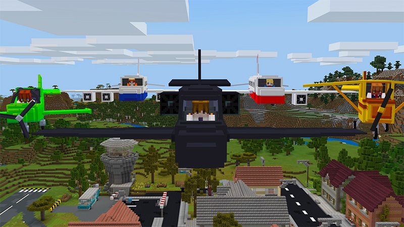 Minecraft Marketplace Super Planes Image