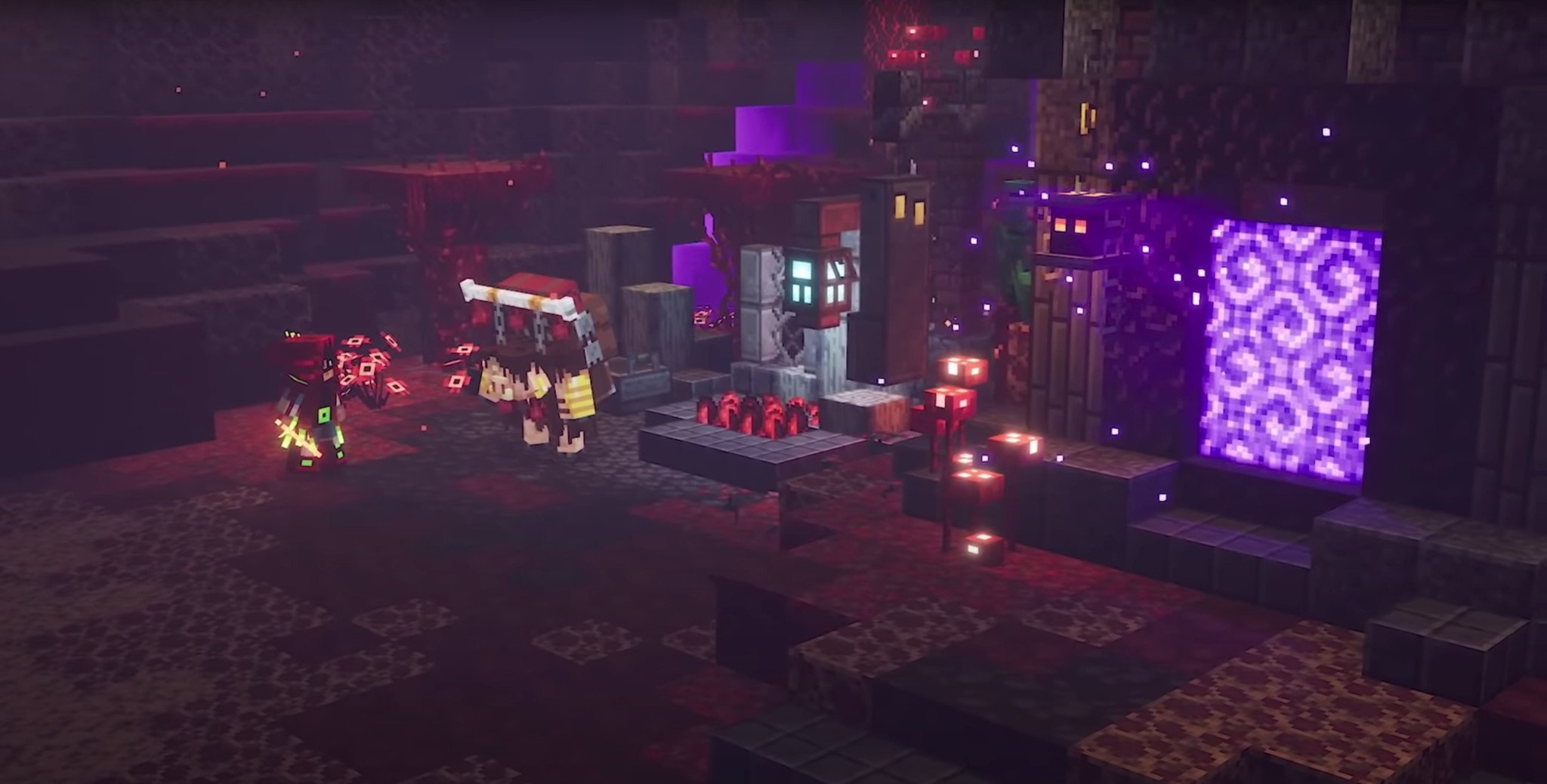 Minecraft Dungeons Flames Of The Nether Dlc Screenshot