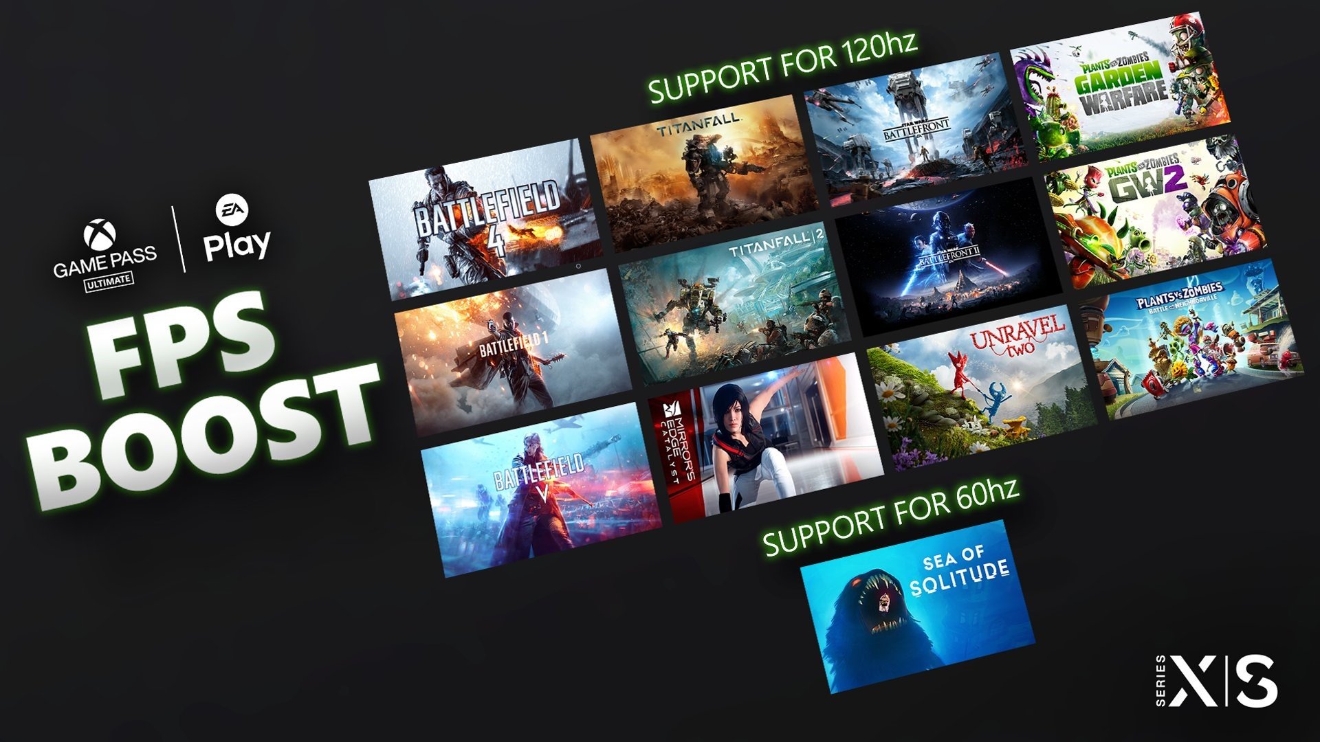 Xbox FPS Boost New Titles