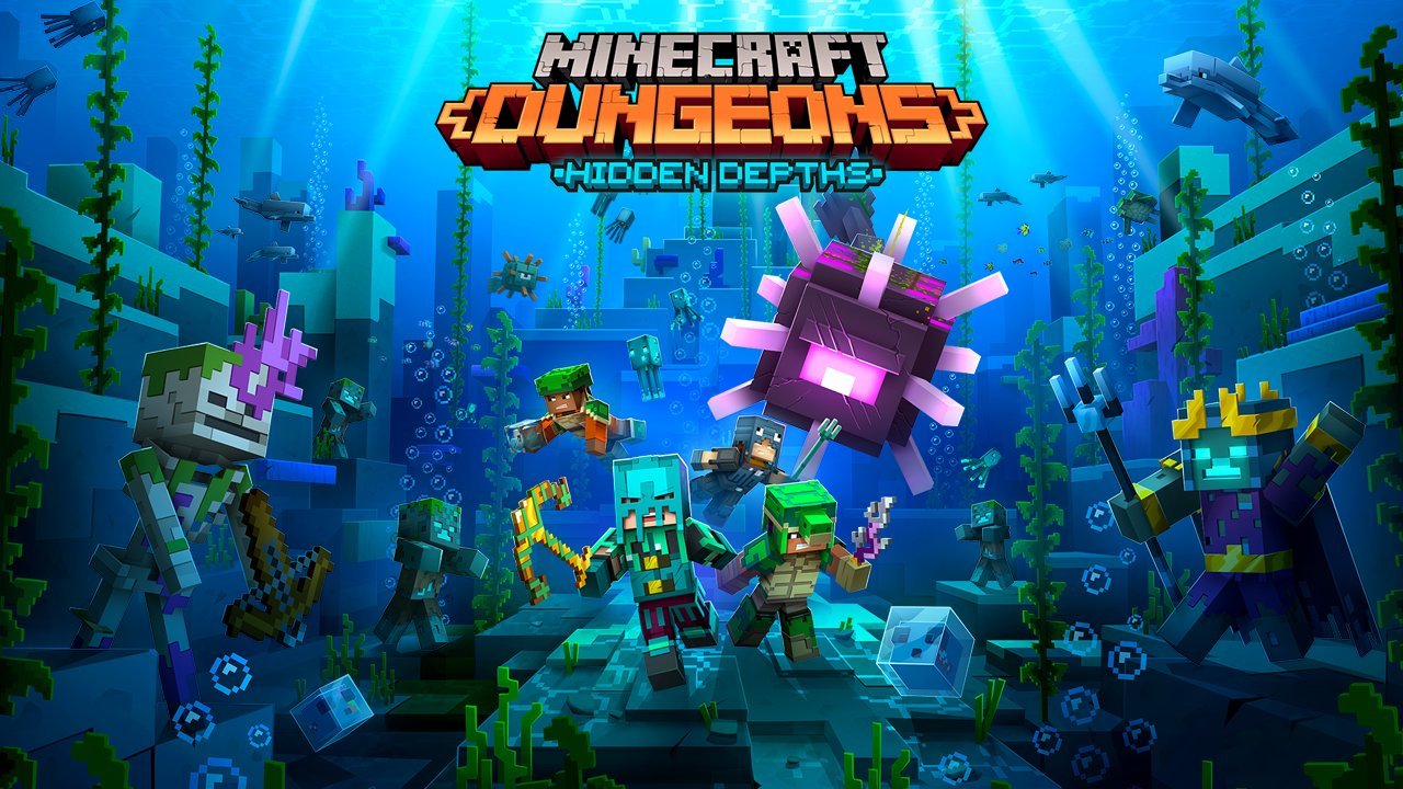 Minecraft Dungeons Dlc Hidden Depths Hero