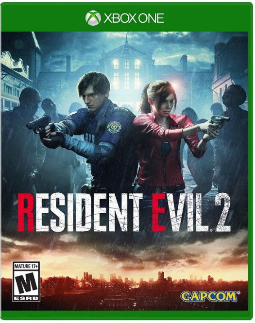 Resident Evil 2 Xbox boxart