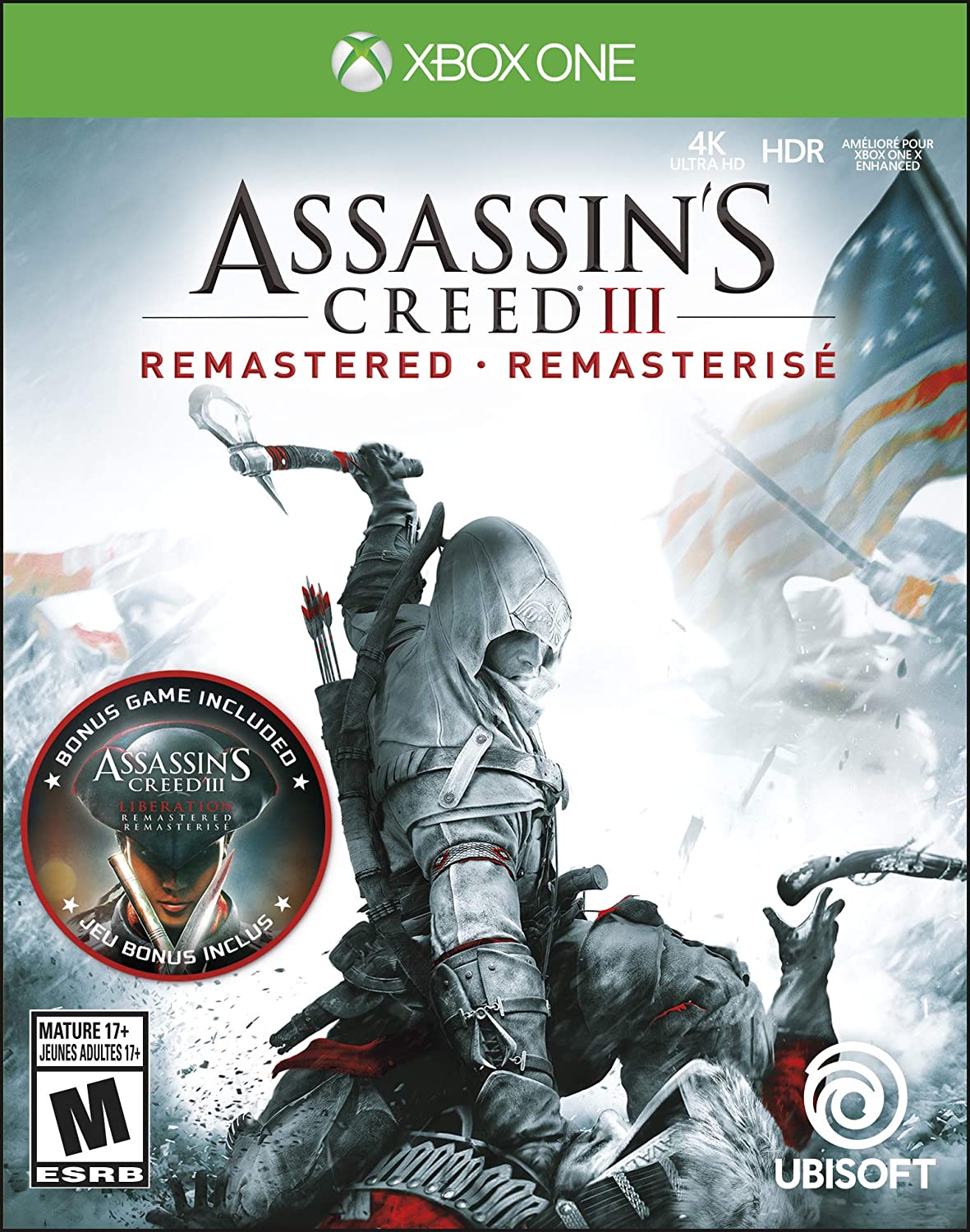 Assassins Creed 3 Remastered Box Art