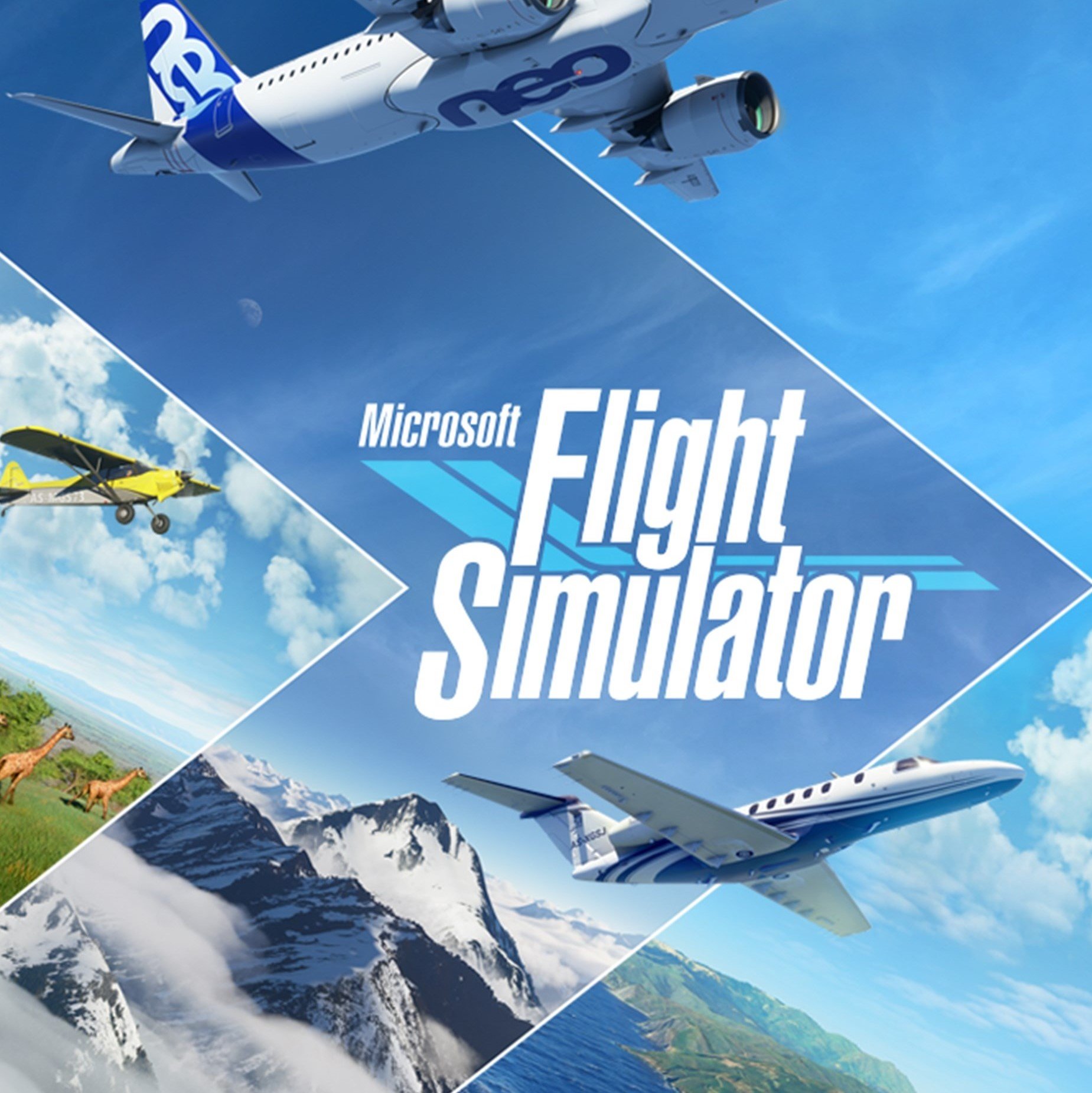 Microsoft Flight Simulator 2020 Box Art Square