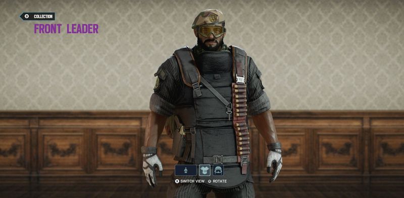 Rainbow Six Siege Front Leader Uniform (Maestro)