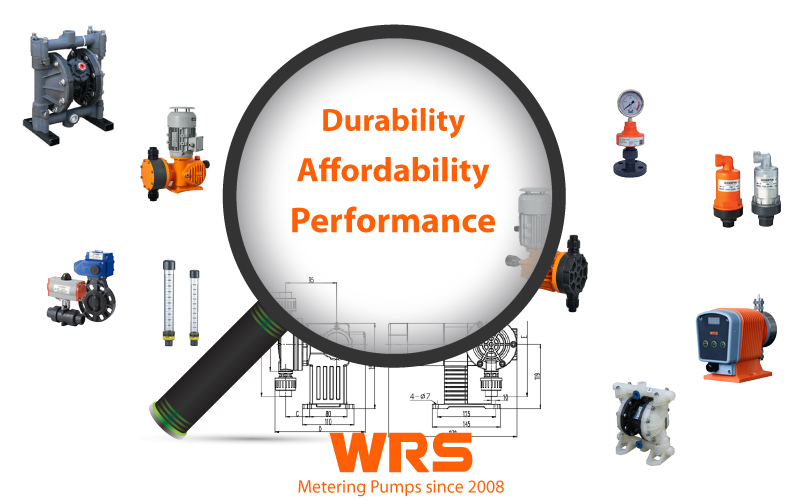 Durability Affordability Performance magnifying glass and various metering pumps