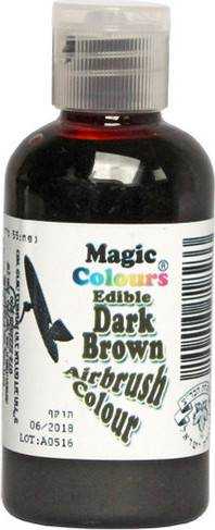 Airbrush barva Magic Colours (55 ml) Dark Brown ABBRN dortis dortis