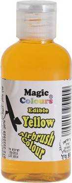 Airbrush barva Magic Colours (55 ml) Yellow ABYEL dortis dortis
