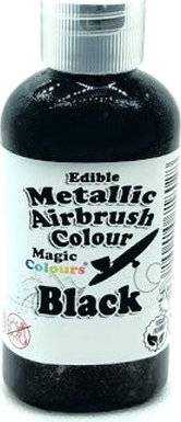 Airbrush barva perleťová Magic Colours (55 ml) Black ABMBLK dortis dortis