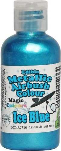 Airbrush barva perleťová Magic Colours (55 ml) Ice Blue ABMBLU dortis dortis