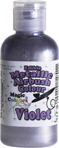 Airbrush barva perleťová Magic Colours (55 ml) Violet ABMVLT dortis dortis