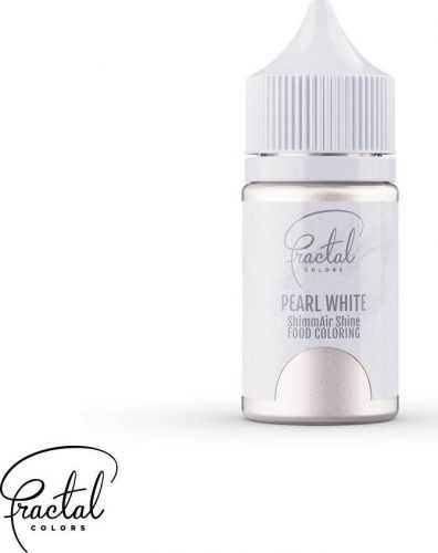 Airbrush perleťová barva tekutá Fractal - Pearl White (33 g) 6222 dortis dortis