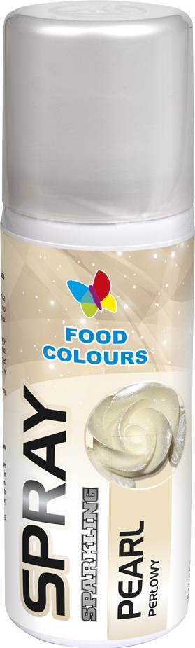 Barva ve spreji Food Colours Pearl (50 ml) Perleťová 4905 dortis dortis