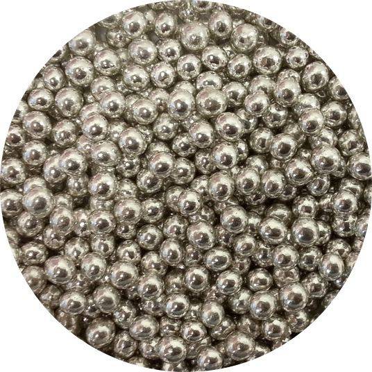 Cukrové perly stříbrné malé (50 g) AMO31 dortis dortis